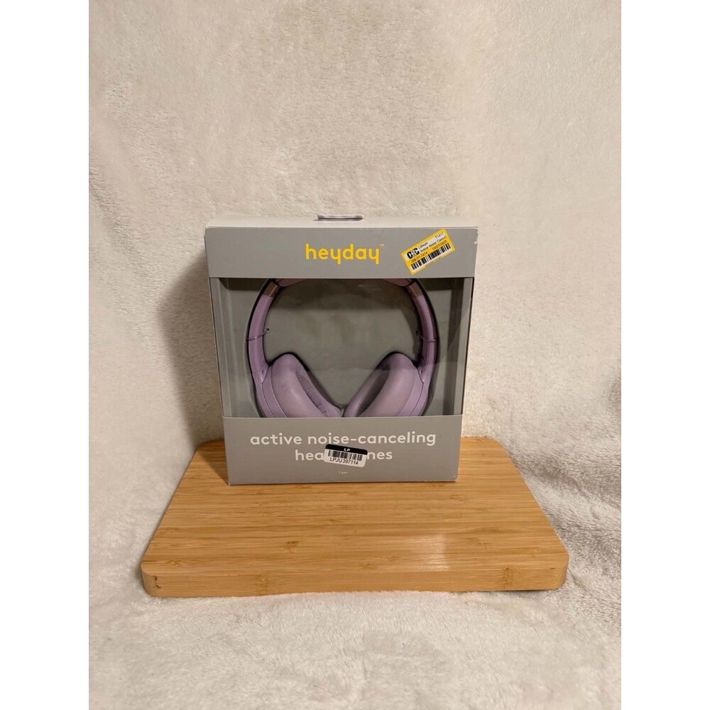 Heyday Pastel Bluetooth Wireless Over-Ear Headphones Active Noise Canceling